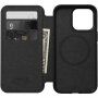 Nomad MagSafe Rugged Folio flip cover bőr tok - iPhone 13 Pro - barna