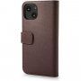 Decoded Wallet flip cover borító - iPhone 13 - barna