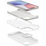 Spigen Silicone Fit szilikon tok - iPhone 13 Pro Max - fehér