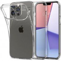 Spigen Crystal Flex transzparens tok - iPhone 13 Pro Max - átlátszó