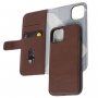 Decoded Wallet flip cover borító - iPhone 13 mini - barna