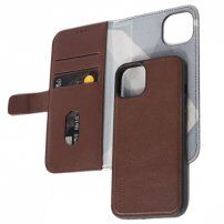 Decoded Wallet flip cover borító - iPhone 13 mini - barna