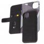 Decoded Wallet flip cover borító - iPhone 13 - fekete