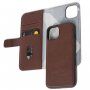 Decoded Wallet flip cover borító - iPhone 13 Pro - barna