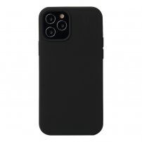 Szilikon tok iPhone 13 Pro Max - fekete