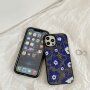Védőtok puha műanyagból - iPhone 12 / 12 Pro - virágok