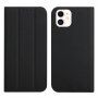 Mágneses flip cover tok iPhone 12 mini - fekete