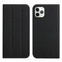Mágneses flip cover tok iPhone 12 Pro Max - fekete