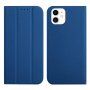 Mágneses flip cover tok iPhone 12 mini - királykék