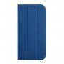 Mágneses flip cover tok iPhone XS Max - királykék