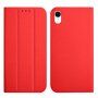 Mágneses flip cover tok iPhone XR - piros