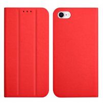 Mágneses flip cover tok iPhone SE (2020/2022) / 8 / 7 - piros