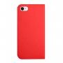 Mágneses flip cover tok iPhone SE (2020/2022) / 8 / 7 - piros