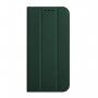 Mágneses flip cover tok iPhone 11 - zöld