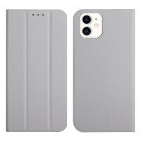 Mágneses flip cover tok iPhone 12 mini - szürke
