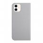 Mágneses flip cover tok iPhone 12 mini - szürke