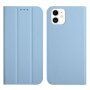 Mágneses flip cover tok iPhone 12 mini - kék