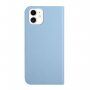 Mágneses flip cover tok iPhone 12 mini - kék