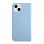 Mágneses flip cover tok iPhone 13 - kék