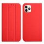 Mágneses flip cover tok iPhone 13 Pro Max - piros