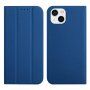 Mágneses flip cover tok iPhone 13 - királykék