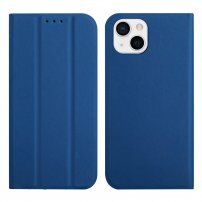 Mágneses flip cover tok iPhone 13 - királykék
