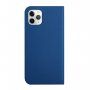 Mágneses flip cover tok iPhone 13 Pro - királykék