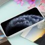 Szilikon tok Magsafe töltéstámogatással - iPhone 11 Pro Max - fehér