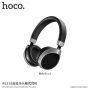 HOCO hajlítható vezeték nélküli Bluetooth fülhallgató Apple iPhone / iPod - fekete