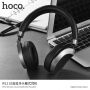 HOCO hajlítható vezeték nélküli Bluetooth fülhallgató Apple iPhone / iPod - fekete