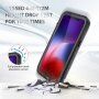 Szuper tartós tok 360 ° védelemmel - iPhone 13 - fekete