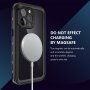 Szuper tartós tok 360 ° védelemmel - iPhone 13 Pro - fekete