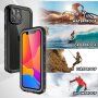Szuper tartós tok 360 ° védelemmel - iPhone 13 Pro Max - fekete