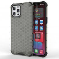Tok méhsejt szerkezettel - iPhone 13 Pro - fekete