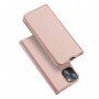 DUX DUCIS flip cover borító - iPhone 13 mini - rózsaszín-arany