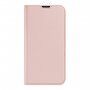 DUX DUCIS flip cover borító - iPhone 13 mini - rózsaszín-arany