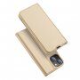 DUX DUCIS flip cover borító - iPhone 13 - arany