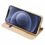 DUX DUCIS flip cover borító - iPhone 13 - arany