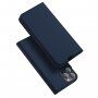 DUX DUCIS flip cover borító - iPhone 13 Pro - sötétkék
