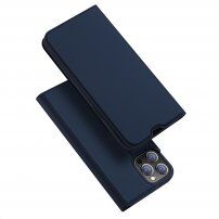 DUX DUCIS flip cover borító - iPhone 13 Pro - sötétkék