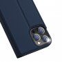 DUX DUCIS flip cover borító - iPhone 13 Pro Max - sötétkék