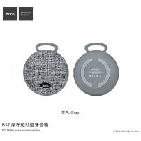 HOCO hordozható Bluetooth hangszóró zsebbe Apple készülékekhez - szürke