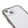 Tok fém kerettel és edzett üveggel - iPhone 13 - arany