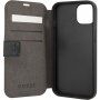 Guess 4G Metal Logo flip cover borító - iPhone 13 - szürke