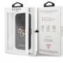Guess 4G Metal Logo flip cover borító - iPhone 13 Pro - szürke