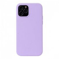 Szilikon tok iPhone 13 Pro Max - világos lila