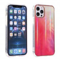 Ütésálló színjátszó tok - iPhone 13 Pro - piros