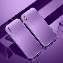 Alumínium védőtok - iPhone X / XS - lila