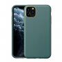 Ütésálló bőr textúrájú tok - iPhone 11 Pro Max - zöld
