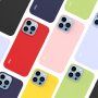 Imak puha ütésálló tok - iPhone 13 Pro Max - zöld